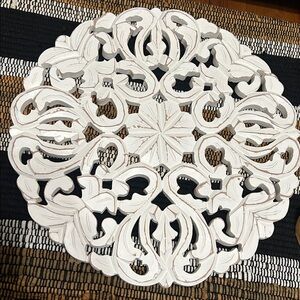 🇮🇳🪬India Handcarved Wooden Table & Wall Decor